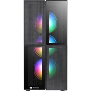 Thermaltake Versa T26 TG ARGB, Tower-Gehäuse - CA-1W1-00M1WN-01 technikbar