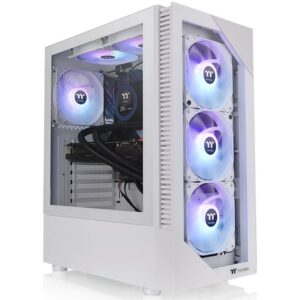 Thermaltake View 200 TG ARGB Snow, Tower-Gehäuse - CA-1X3-00M6WN-00 technikbar