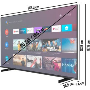 Toshiba 65UA5D63DGY, LED-Fernseher technikbar