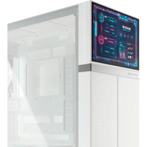 Valkyrie VK02 LCD , Tower-Gehäuse - VK-CASE02LCDW technikbar