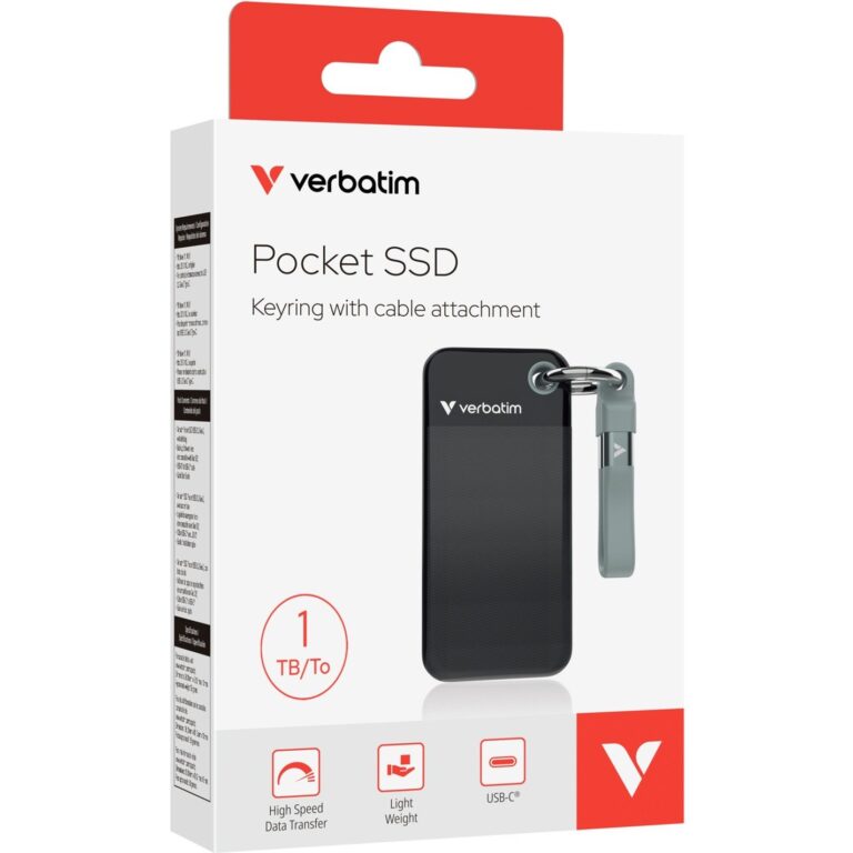 Verbatim Pocket SSD 1 TB, Externe SSD - 32190 technikbar