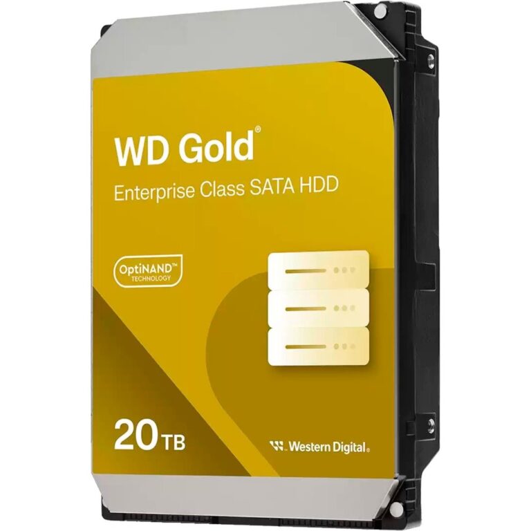 WD Gold Enterprise Class 20 TB, Festplatte