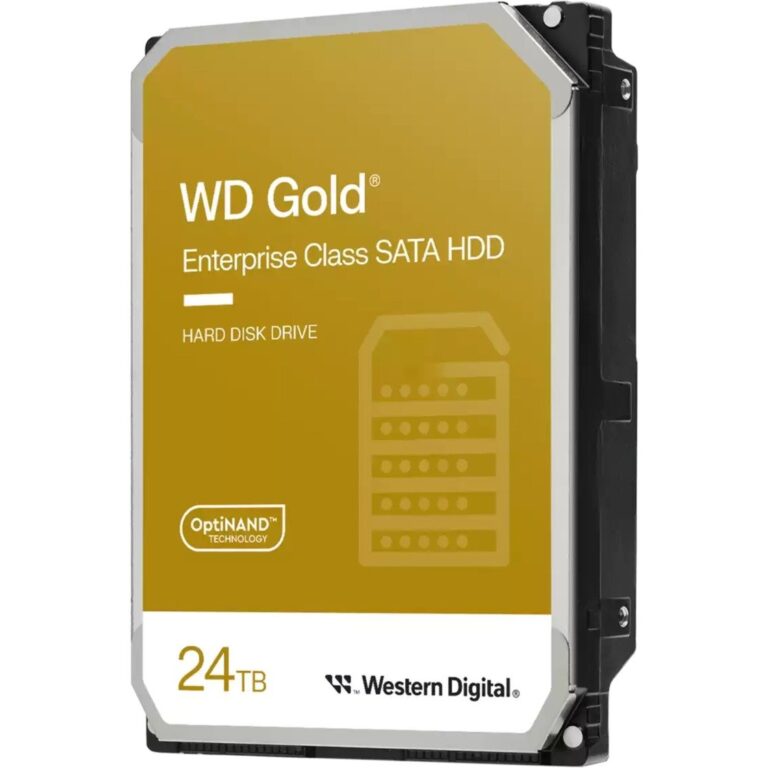 WD Gold Enterprise Class 24 TB, Festplatte