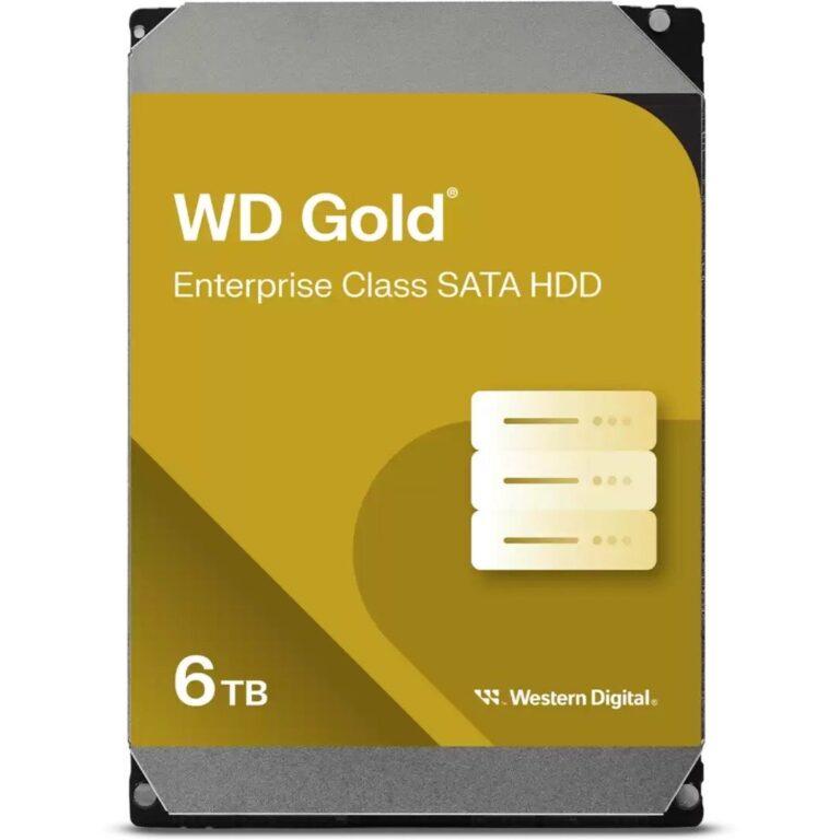 WD Gold Enterprise Class 6 TB, Festplatte - WD6004FRYZ technikbar