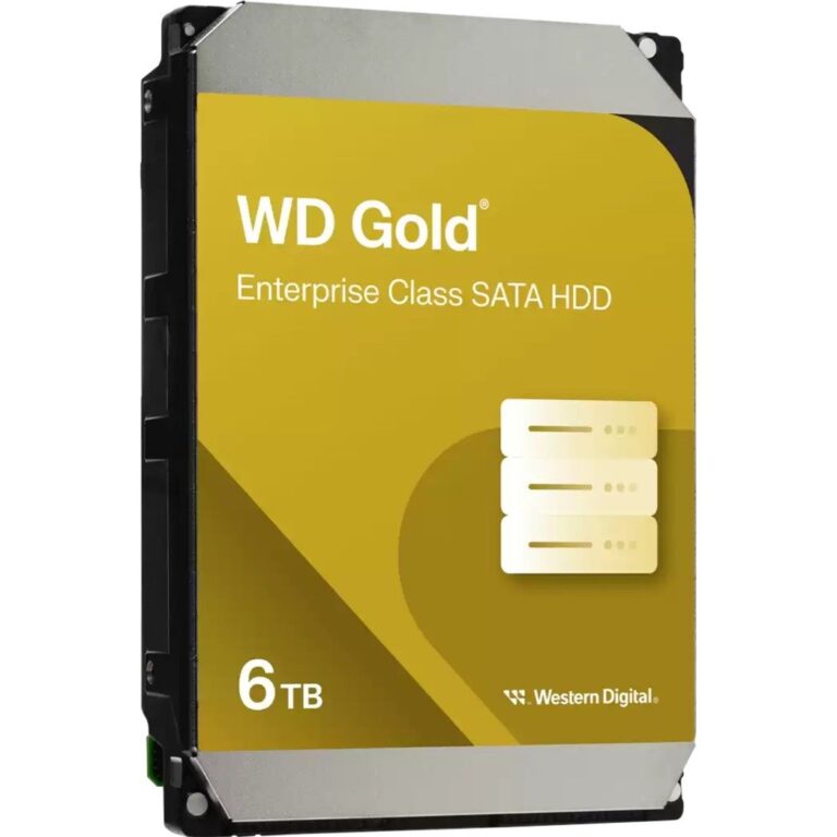 WD Gold Enterprise Class 6 TB, Festplatte