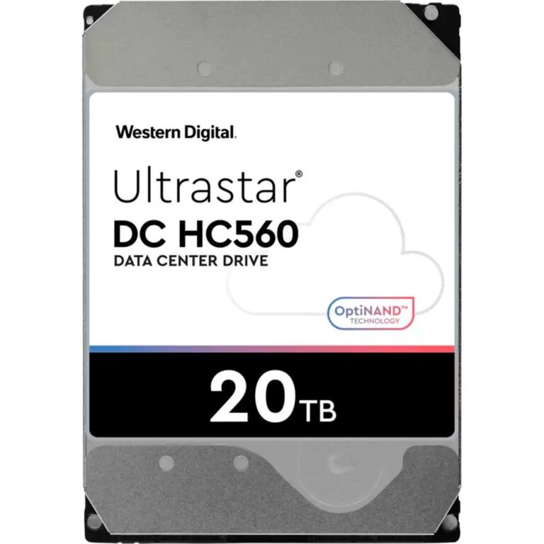 WD Ultrastar DC HC560 20 TB, Festplatte - 0F38785 technikbar