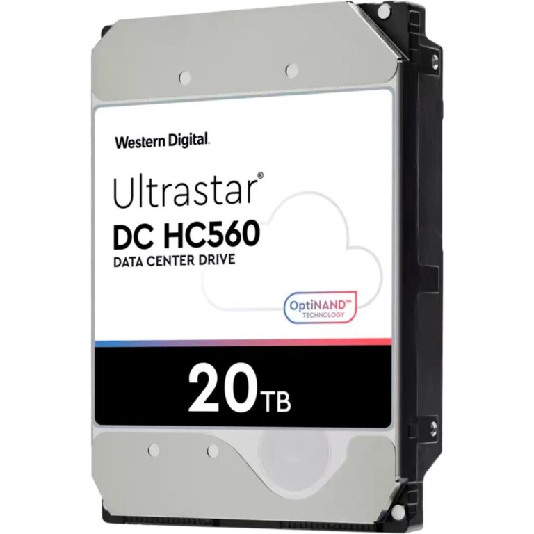 WD Ultrastar DC HC560 20 TB, Festplatte - 0F38785 technikbar
