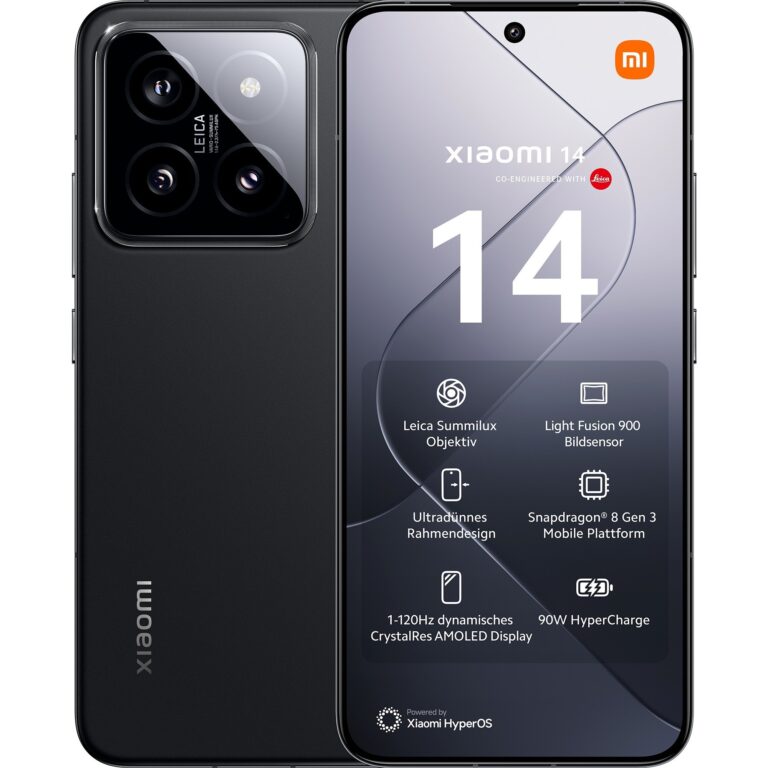 Xiaomi 14 512GB, Handy - MZB0G1BEU technikbar