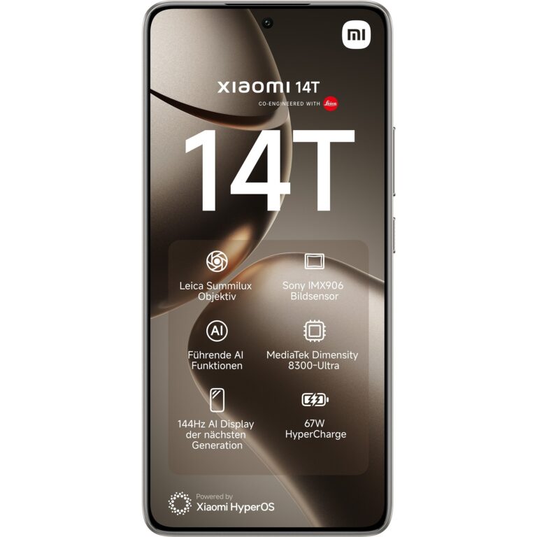 Xiaomi 14T 256GB, Handy - MZB0HUDEU technikbar