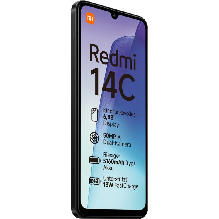 Xiaomi Redmi 14C 256GB, Handy - MZB0HQJEU technikbar