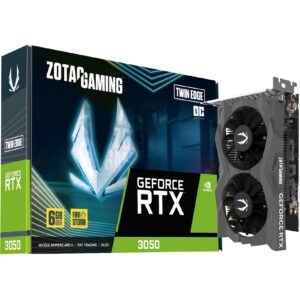 Zotac GeForce RTX 3050 TWIN EDGE OC, Grafikkarte - ZT-A30510H-10L technikbar