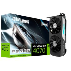 Zotac GeForce RTX 4070 Twin Edge, Grafikkarte - ZT-D40700E-10M technikbar