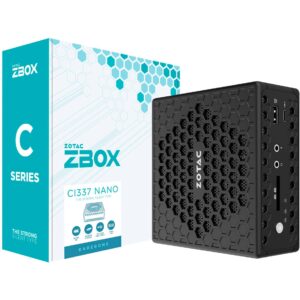 Zotac ZBOX CI337 nano, Barebone - ZBOX-CI337NANO-BE technikbar