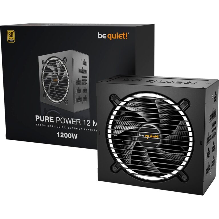 be quiet! Pure Power 12M 1200W, PC-Netzteil - BN346 technikbar