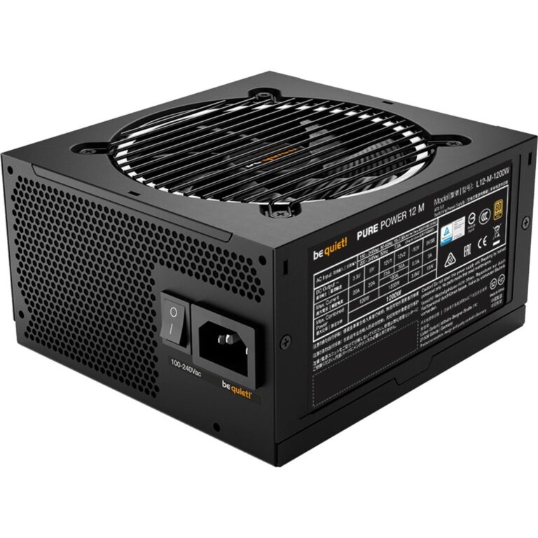 be quiet! Pure Power 12M 1200W, PC-Netzteil - BN346 technikbar
