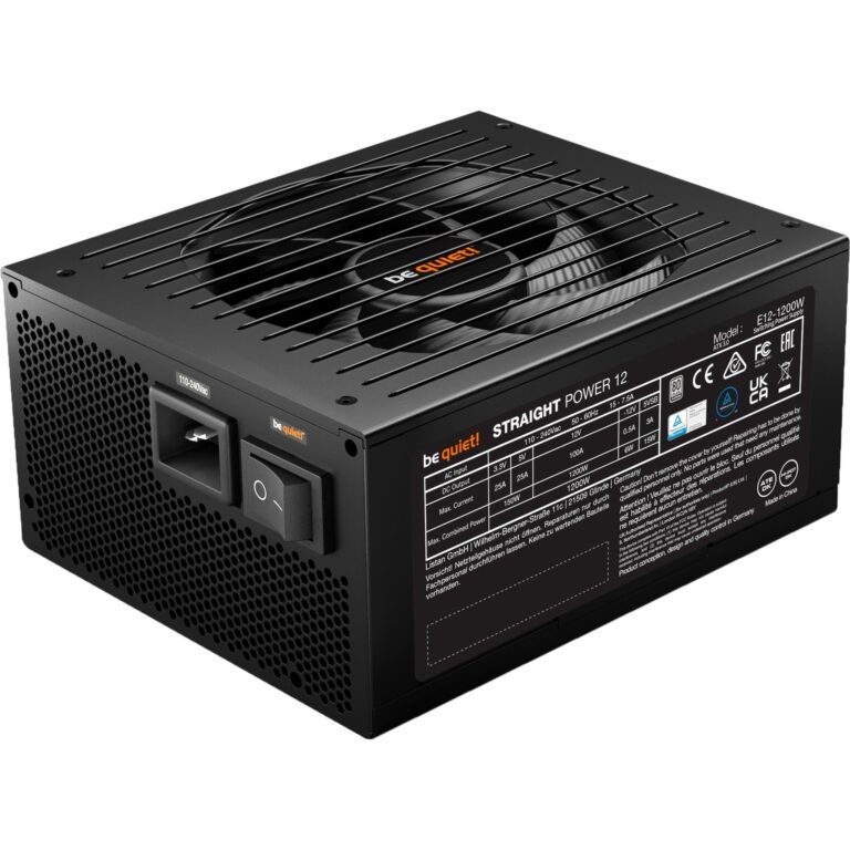 be quiet! Straight Power 12 Platinum 1200W ATX3.0, PC-Netzteil - BN339 technikbar