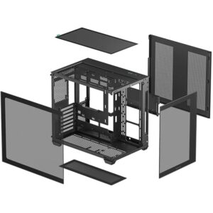 DeepCool CG530 , Tower-Gehäuse - R-CG530-BKNDA0-G-1 technikbar