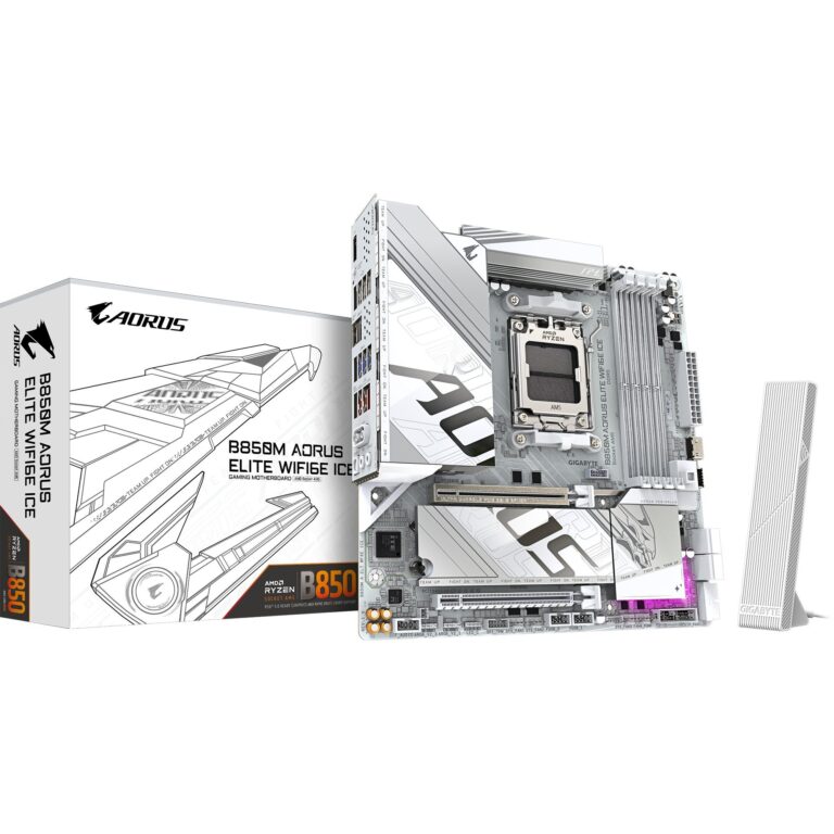 Gigabyte B850M AORUS ELITE WIFI6E ICE, Mainboard