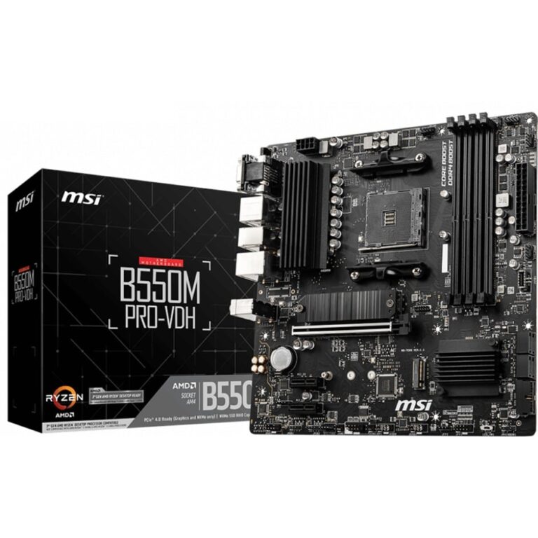 MSI B550M PRO-VDH, Mainboard