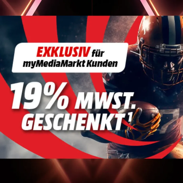 19% Mehrwertsteuer geschenkt