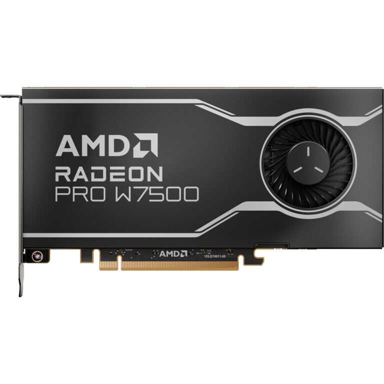 AMD Radeon PRO W7500 8GB, Grafikkarte - 100-300000078 technikbar