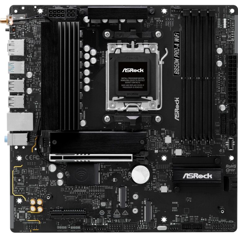 ASRock B850M Pro-A WiFi, Mainboard - 90-MXBR90-A0UAYZ technikbar