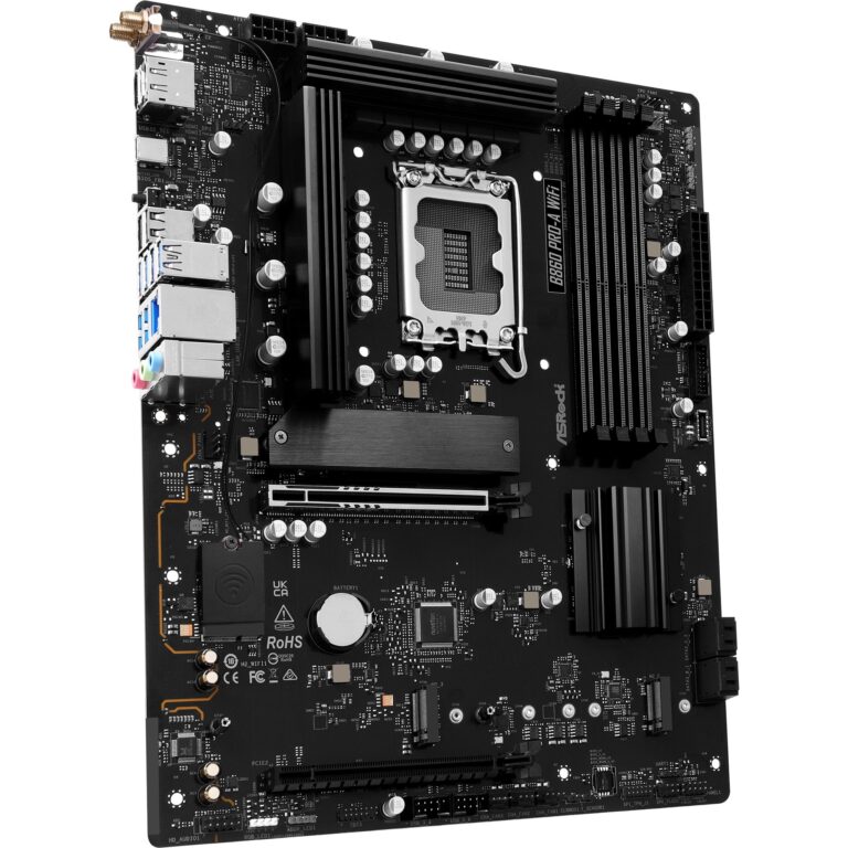 ASRock B860 Pro-A WiFi, Mainboard - 90-MXBRL-A0UAYZ technikbar