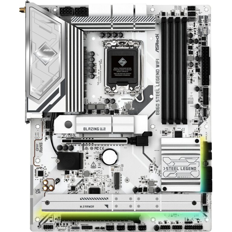 ASRock B860 Steel Legend WiFi, Mainboard - 90-MXBR3-A0UAYZ technikbar