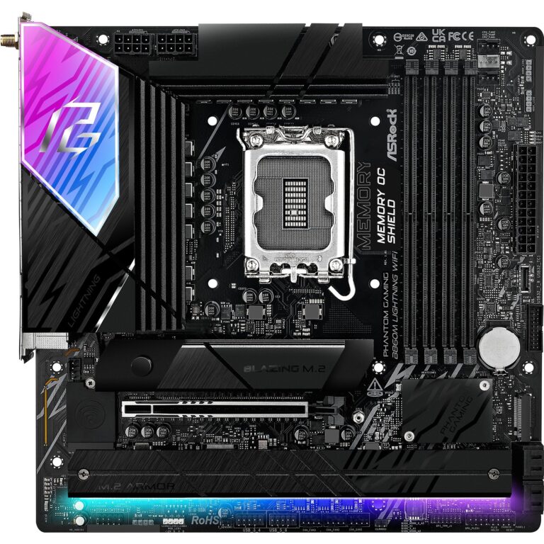ASRock B860M Lightning WiFi, Mainboard - 90-MXBQG0-A0UAYZ technikbar