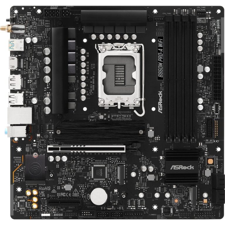 ASRock B860M Pro-A WiFi, Mainboard - 90-MXBRS0-A0UAYZ technikbar