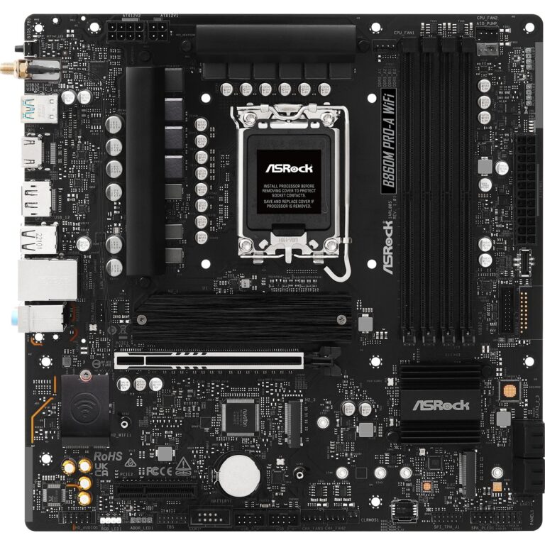 ASRock B860M Pro-A WiFi, Mainboard - 90-MXBRS0-A0UAYZ technikbar