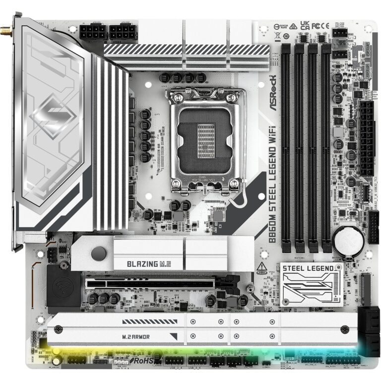 ASRock B860M Steel Legend WiFi, Mainboard - 90-MXBQF0-A0UAYZ technikbar