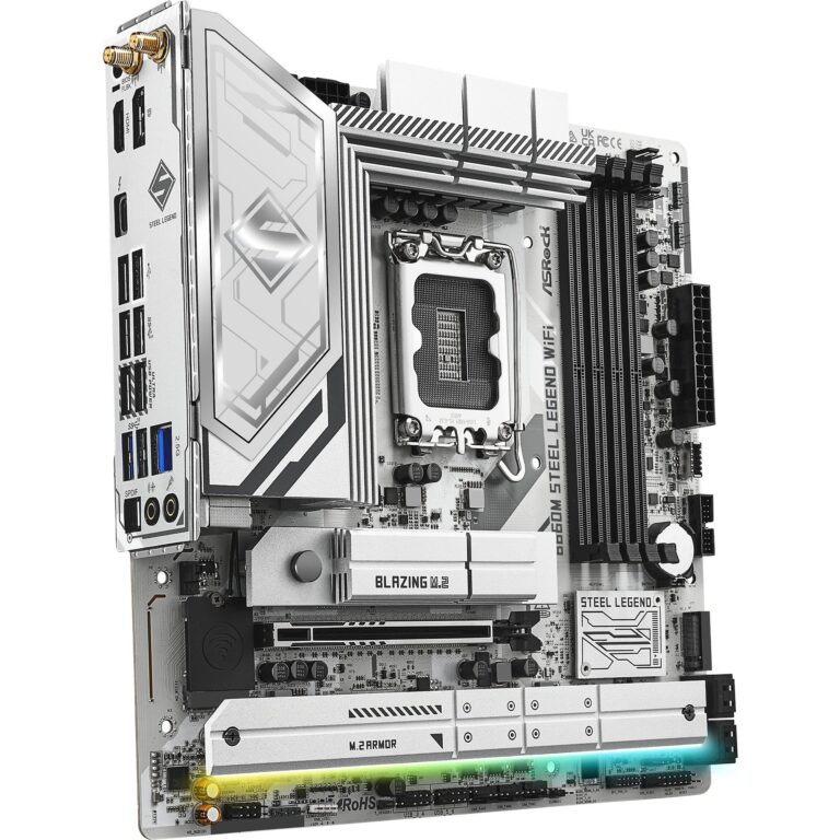 ASRock B860M Steel Legend WiFi, Mainboard - 90-MXBQF0-A0UAYZ technikbar