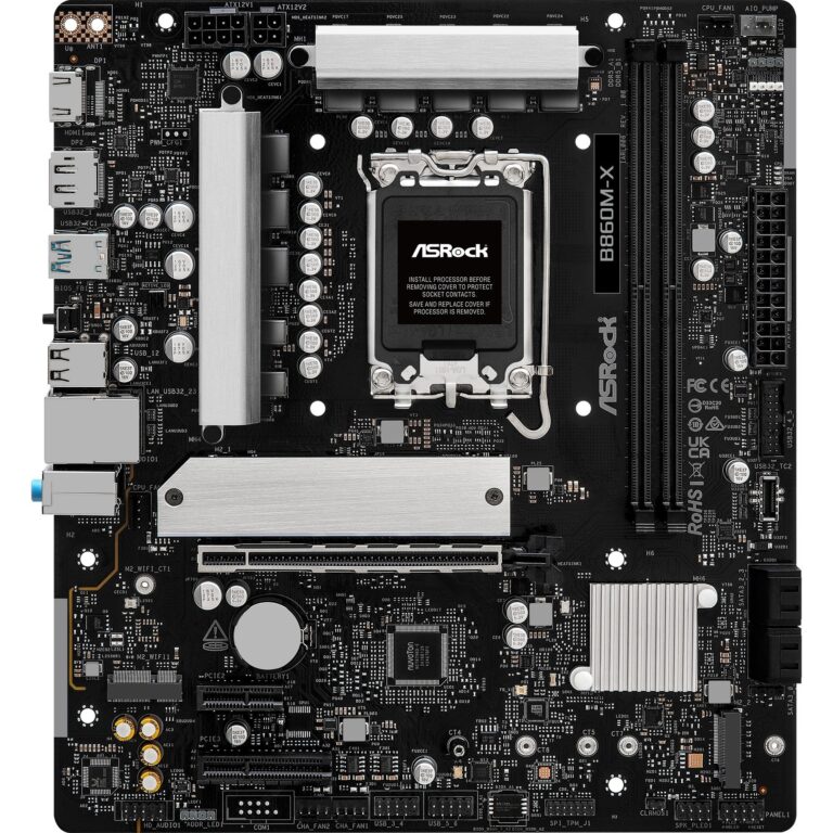 ASRock B860M-X, Mainboard - 90-MXBRX-A0UAYZ technikbar