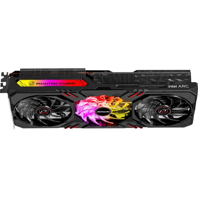 ASRock Intel® Arc A770 Phantom Gaming 16GB OC, Grafikkarte - 90-GA4KZZ-00UANF technikbar