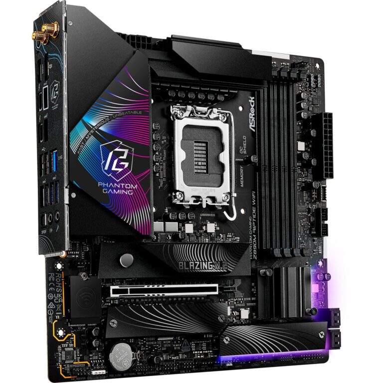 ASRock Z890M RIPTIDE WIFI, Mainboard - 90-MXBPK0-A0UAYZ technikbar