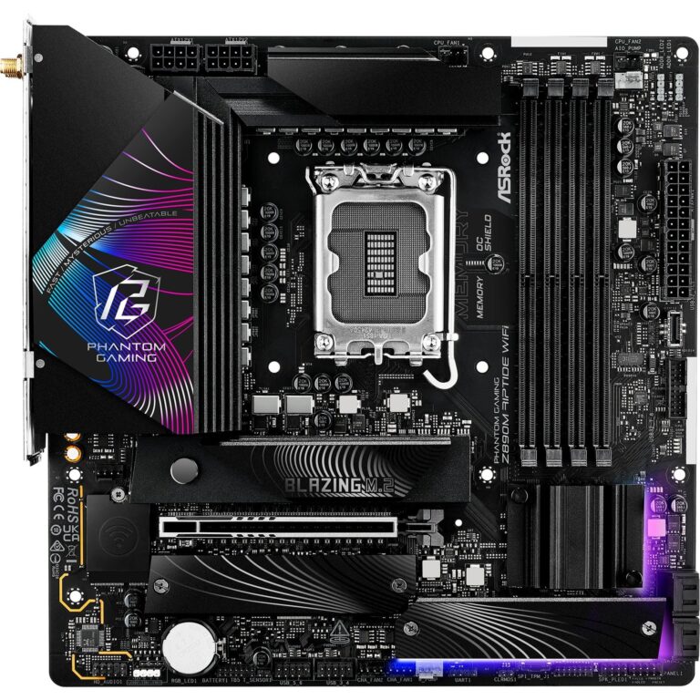 ASRock Z890M RIPTIDE WIFI, Mainboard - 90-MXBPK0-A0UAYZ technikbar