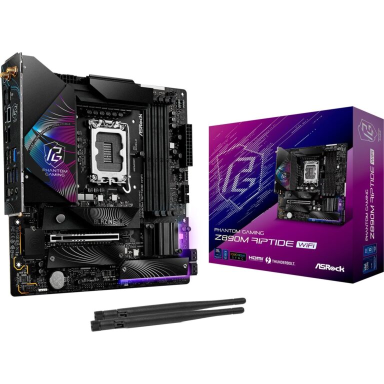 ASRock Z890M RIPTIDE WIFI, Mainboard - 90-MXBPK0-A0UAYZ technikbar