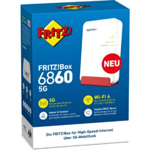 AVM FRITZ!Box 6860 5G, Router - 20003048 technikbar