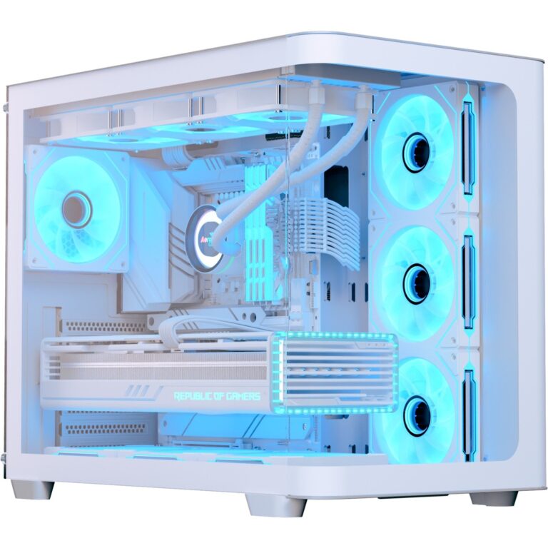 AeroCool P500C-G-WT-v1, Tower-Gehäuse