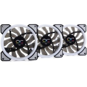 Alphacool Eiszyklon Aurora LUX Digital RGB - 3er Kit 120x120x25mm, Gehäuselüfter - 24804 technikbar
