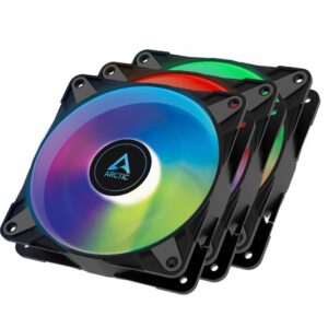 Arctic P12 PWM PST A-RGB 0dB 3er 120x120x25, Gehäuselüfter - ACFAN00232A technikbar