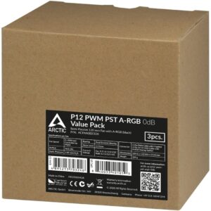 Arctic P12 PWM PST A-RGB 0dB 3er 120x120x25, Gehäuselüfter - ACFAN00232A technikbar