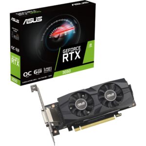 Asus GeForce RTX 3050 LP-BRK, Grafikkarte - 90YV0KQ0-M0NA00 technikbar