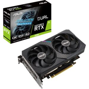 Asus GeForce RTX 3060 DUAL OC V2 LHR, Grafikkarte - 90YV0GB2-M0NA10 technikbar