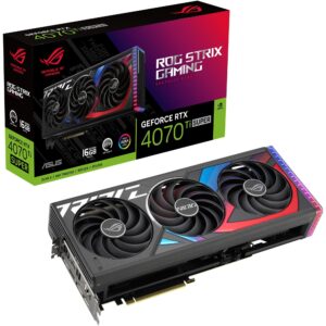 Asus GeForce RTX 4070 Ti SUPER ROG STRIX, Grafikkarte - 90YV0KG1-M0NA00 technikbar