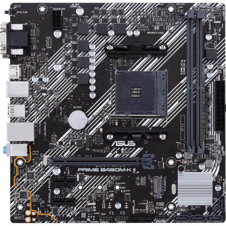 Asus PRIME B450M-K II, Mainboard - 90MB1600-M0EAY0 technikbar