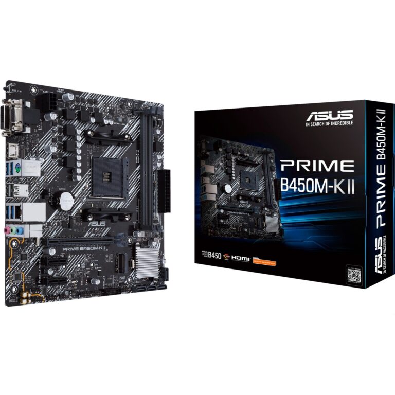 Asus PRIME B450M-K II, Mainboard