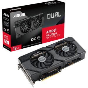Asus Radeon RX 7700 XT DUAL OC, Grafikkarte - 90YV0JZ0-M0NA00 technikbar