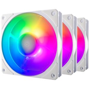 Cooler Master Mobius 120P ARGB 120x120x25, Gehäuselüfter - MFZ-M2DW-243P2-R1 technikbar